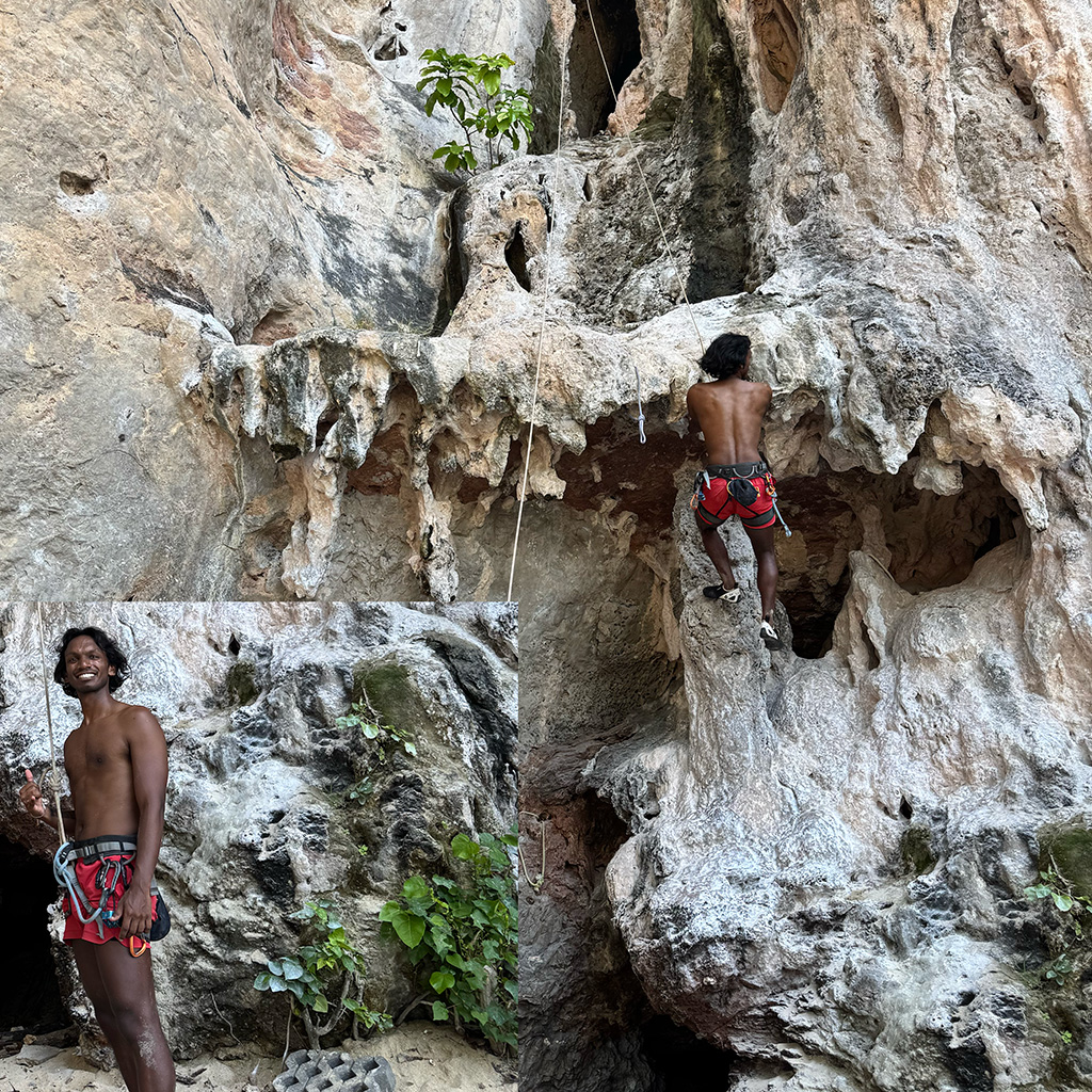 Richard enjoying an adventure